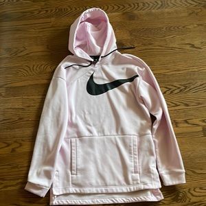 Women Nike sweatshirt size small light pink